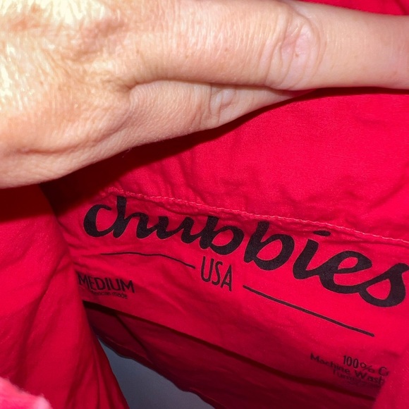 CHUBBIES medium Red Casual Shorts - Picture 3 of 10